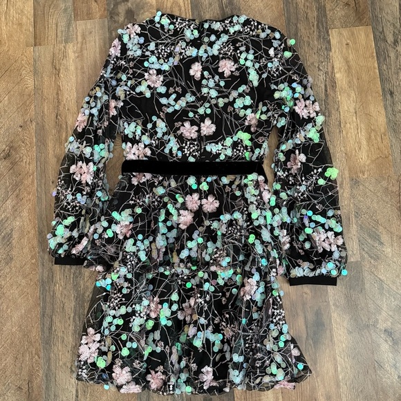 Forever Unique Mermaid Sequin Dress 6 NWT - Picture 5 of 5